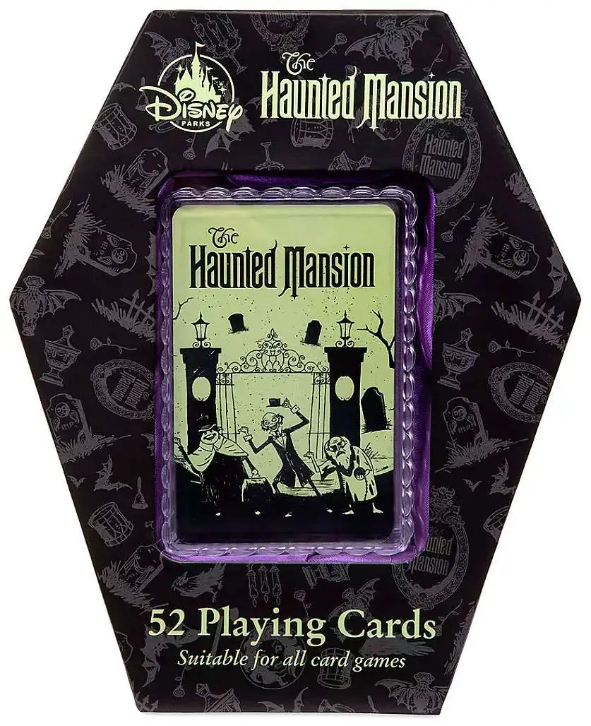 Disney Haunted Mansion 50th Anniversary Haunted Mansion Exclusive Playing Card