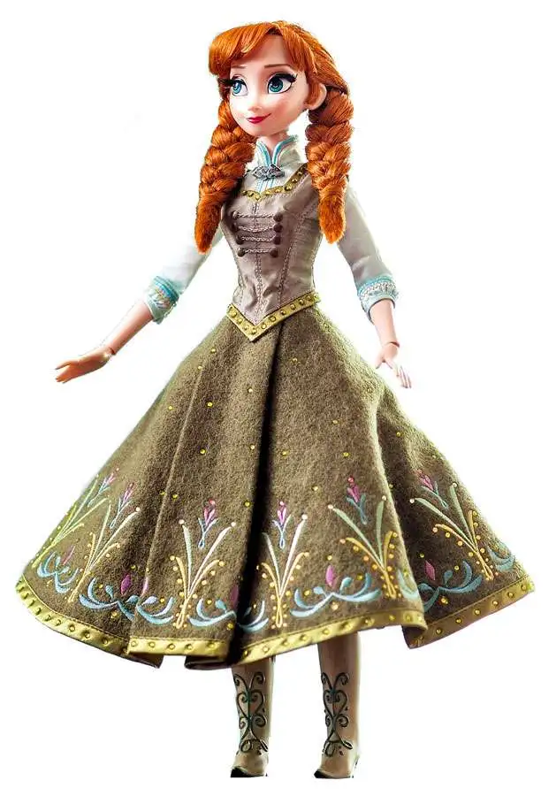Berouw Zelfrespect verkoudheid Disney Frozen Anna 17 Doll Green Dress - ToyWiz