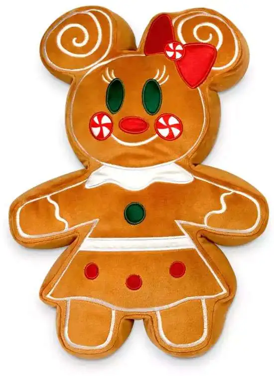 Disney 2021 Holiday Minnie Mouse Gingerbread Cookie Exclusive 12-Inch Plush [Scented]