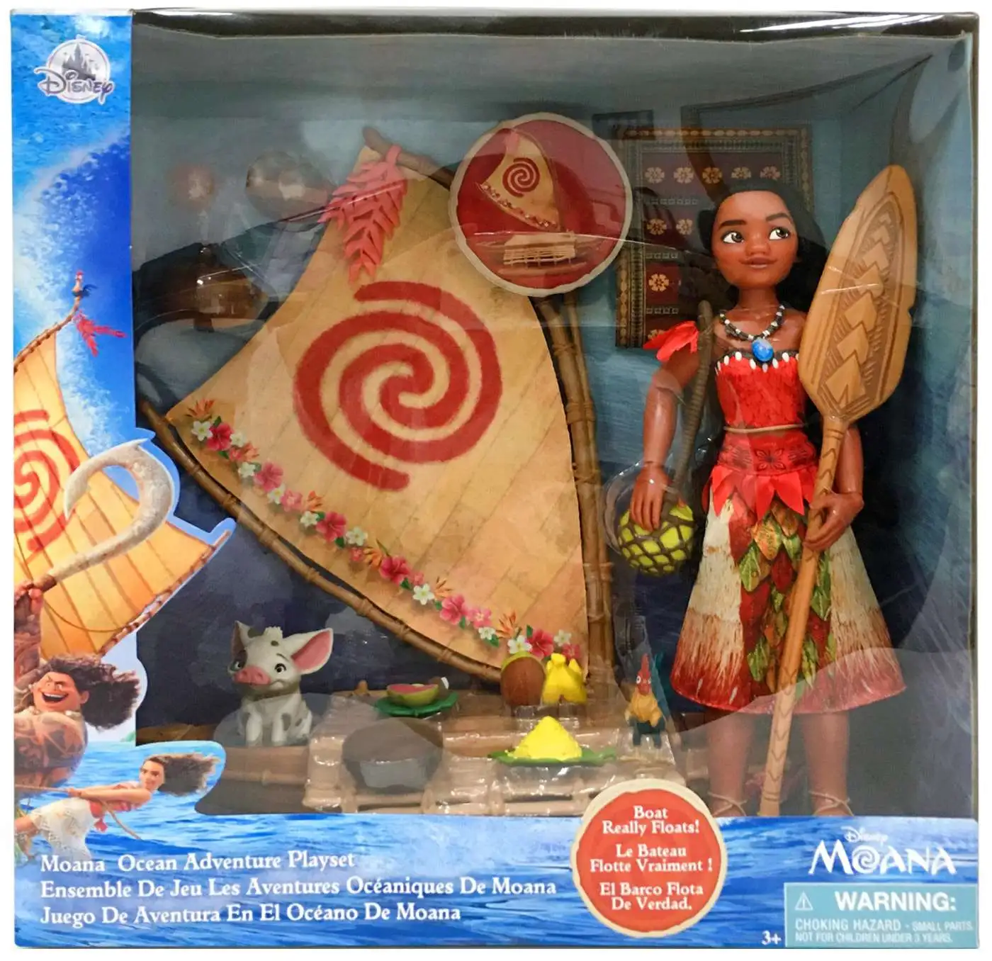 Disney Moana Moana Ocean Adventure Exclusive Playset Damaged Package -  ToyWiz