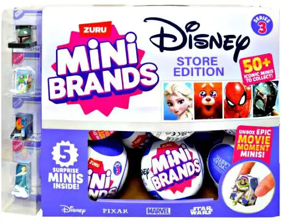 16 Blind Balls Zuru Mini Brands Disney Store Edition 5 Mini Surprise hotsell