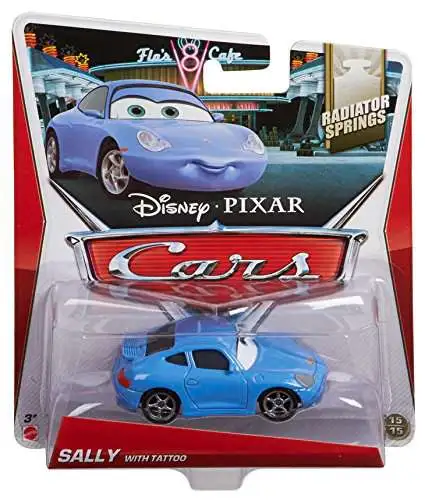 Disney / Pixar Cars Radiator Springs Sally with Tattoo Diecast Car #15/15
