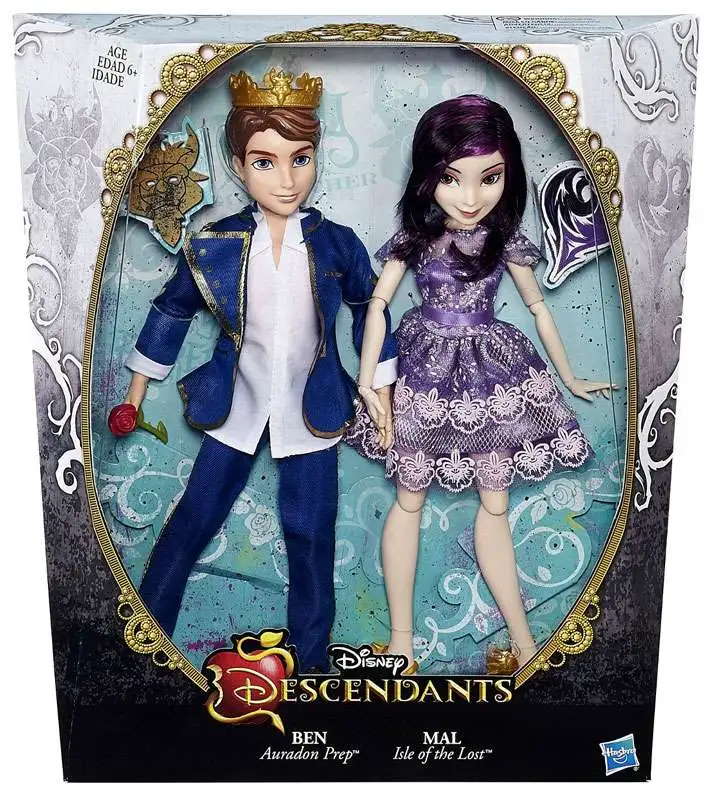 Disney Descendants Ben Mal 11 Doll 2-Pack Hasbro Toys - ToyWiz