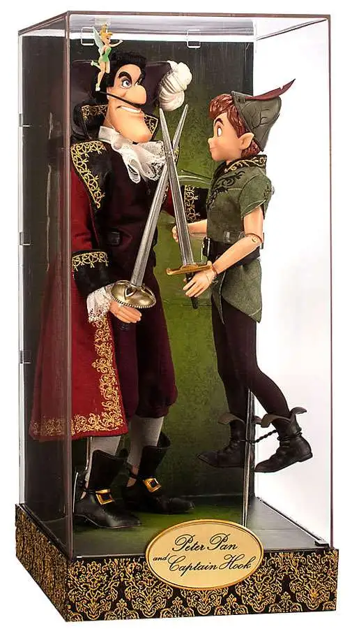 Buy Disney Peter Pan and Captain Hook Plush Doll Set Stuffed