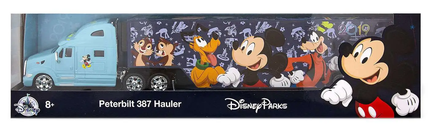Disney Parks 2019 Peterbilt 387 Hauler Semi Truck Mickey & Pals 