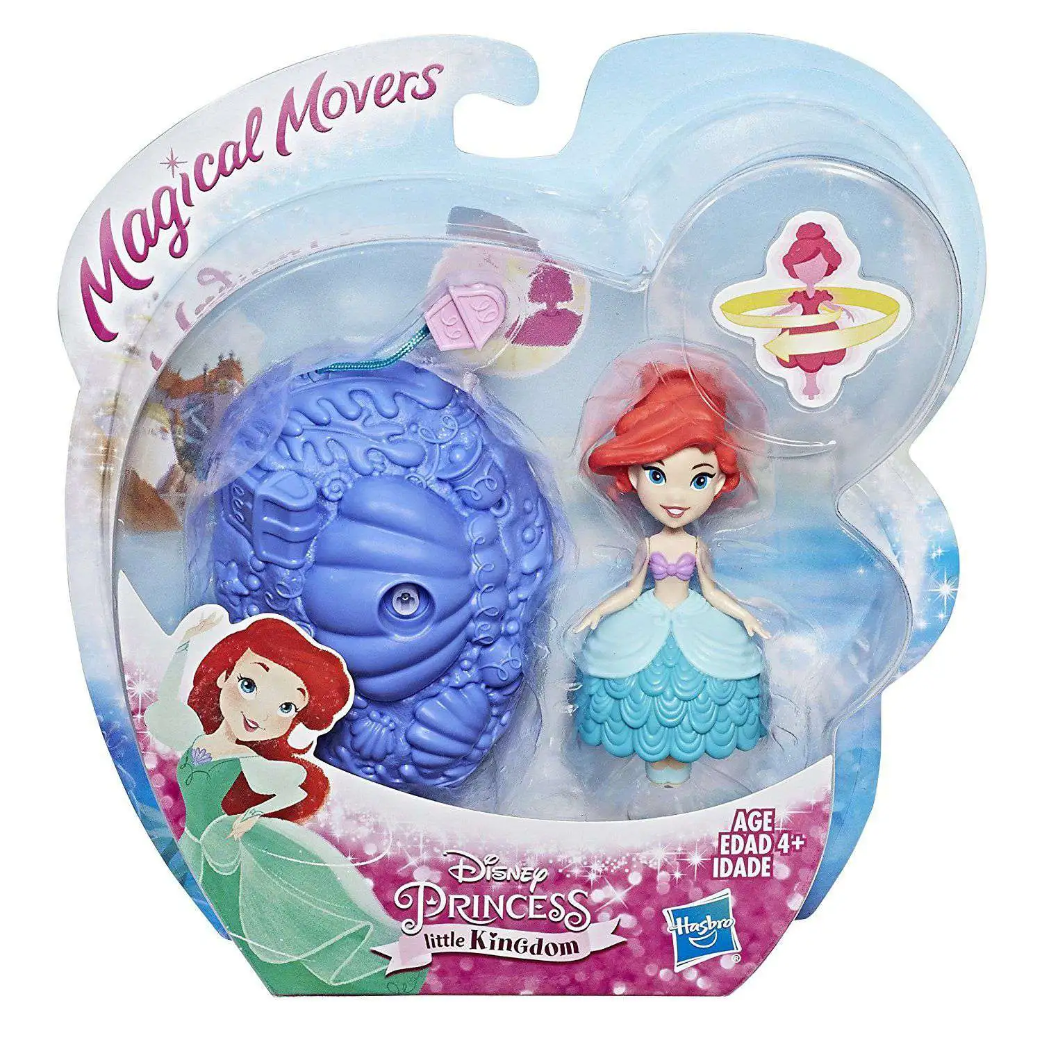 Magical Movers Disney Princess little Kingdom Belle's Dance and Twirl Ballroom 
