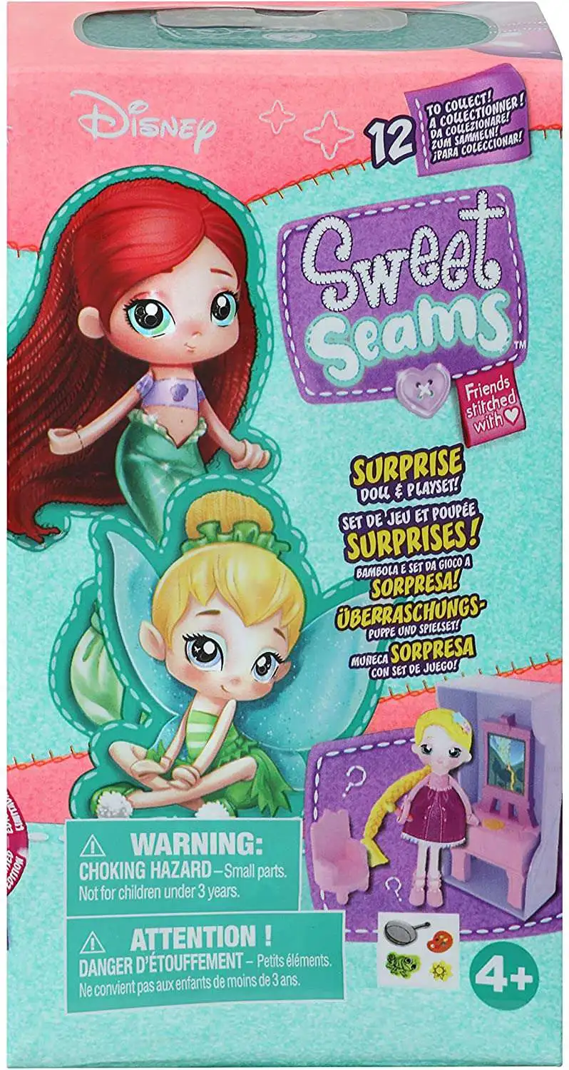 Disney Sweet Seams Mystery Doll & Playset - (1 Pack)