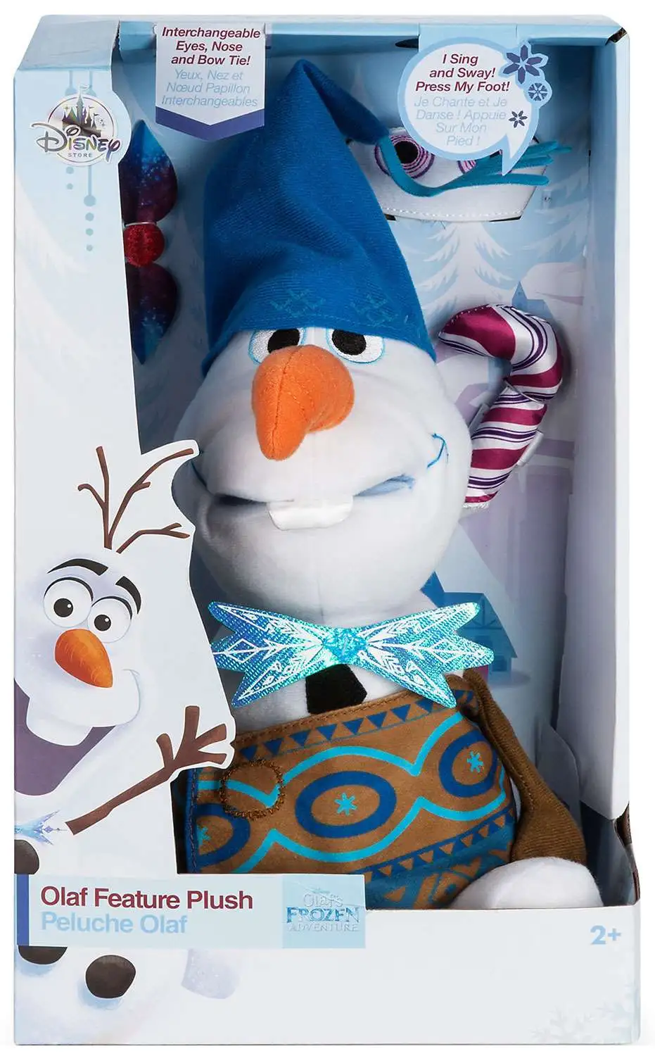 Disney Plush - Singing Olaf Plush Toy - 10 1/2