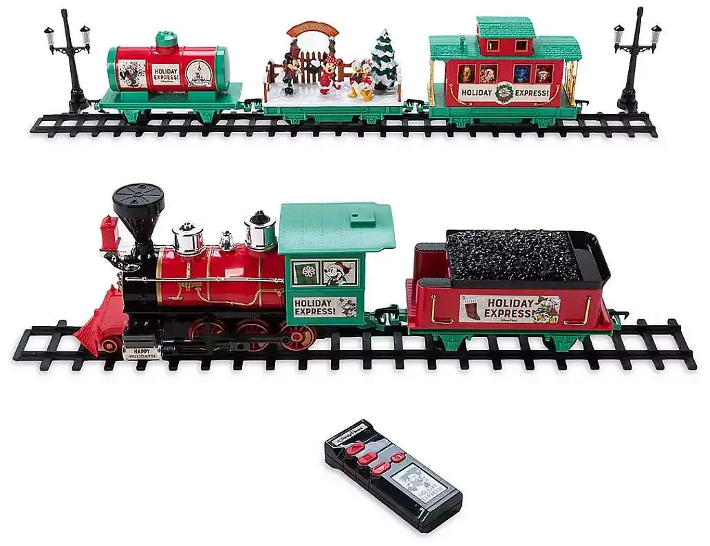 Disney Mickey Mouse Holiday Express 36 PC Collectors Edition Train Set Series 1 for sale online 
