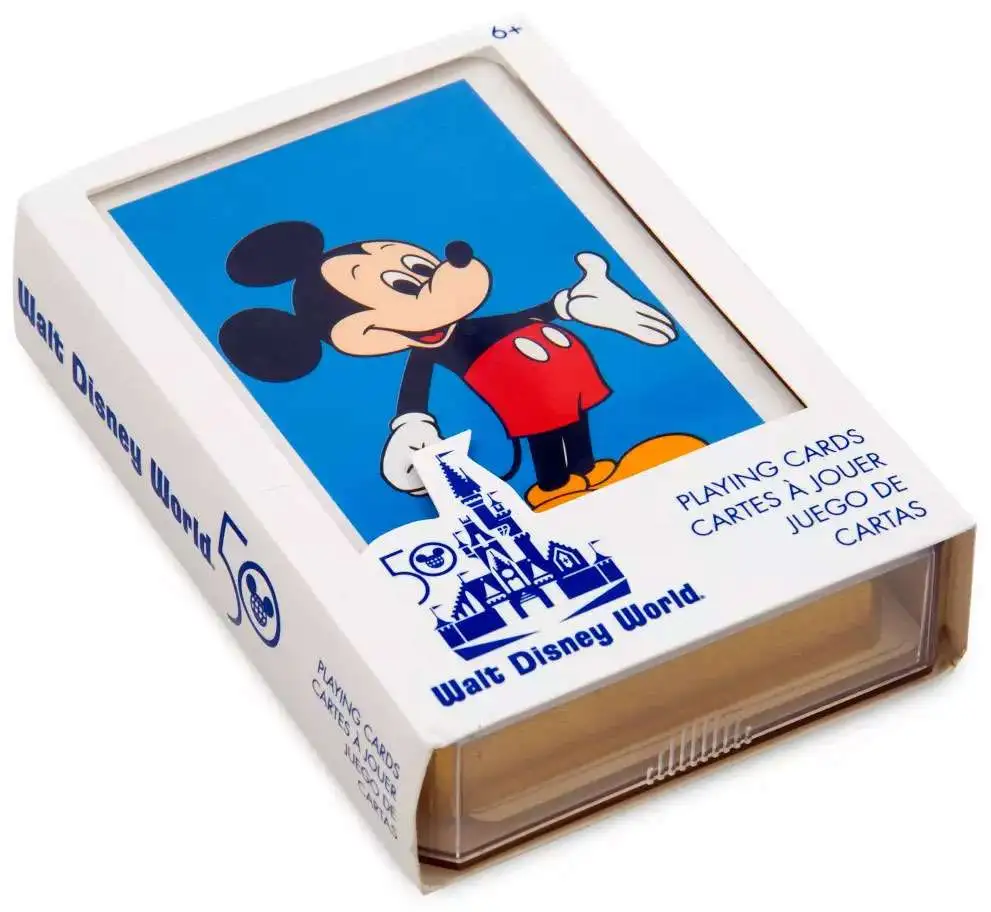 Walt Disney World 50th Anniversary Exclusive Playing Cards