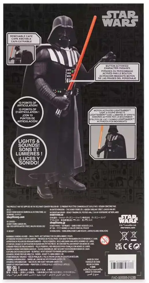 Darth Vader Talking Action Figure – Star Wars