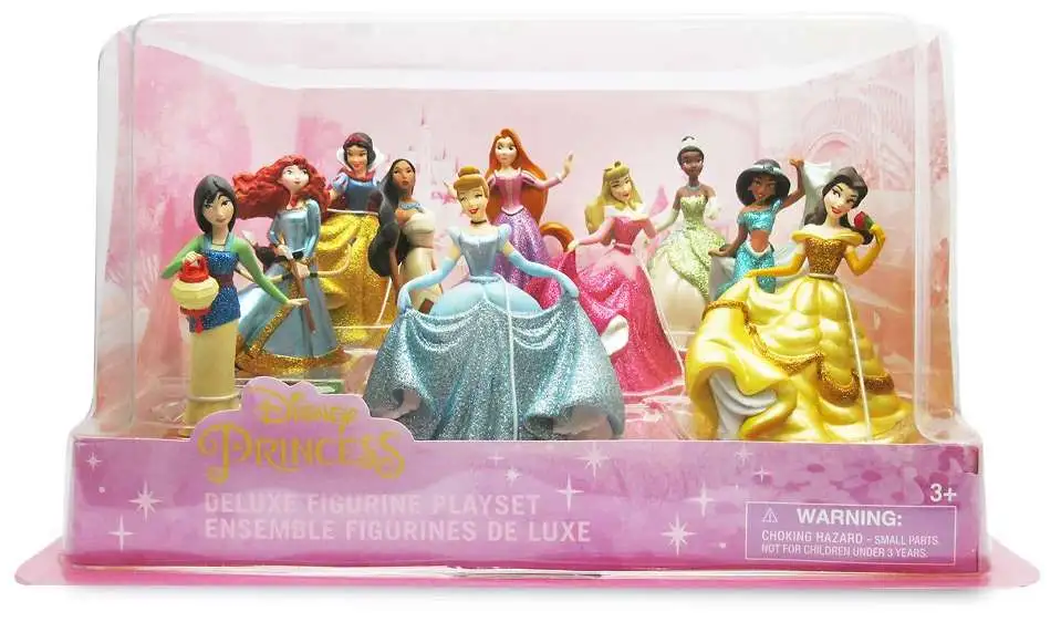 Disney Princess Disney Princess Exclusive 10-Piece PVC Figure Play Set ...