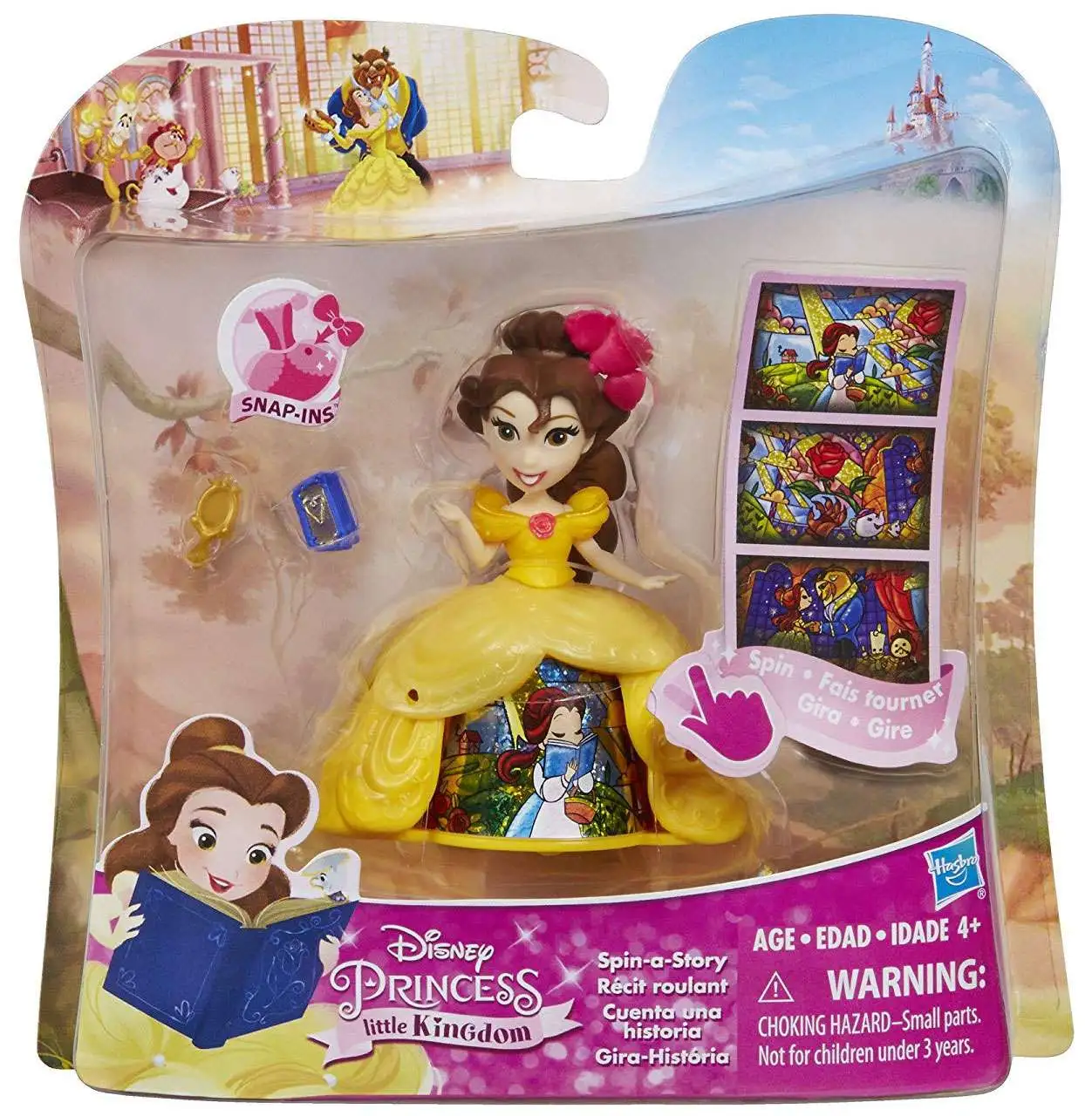 Disney Princess Beauty and the Beast Little Kingdom Spin-a-Story Belle ...
