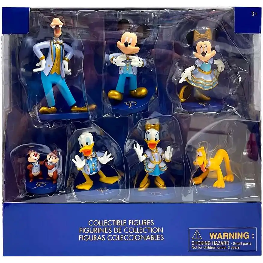 Disney Walt Disney World 50th Anniversary Series Goofy, Mickey