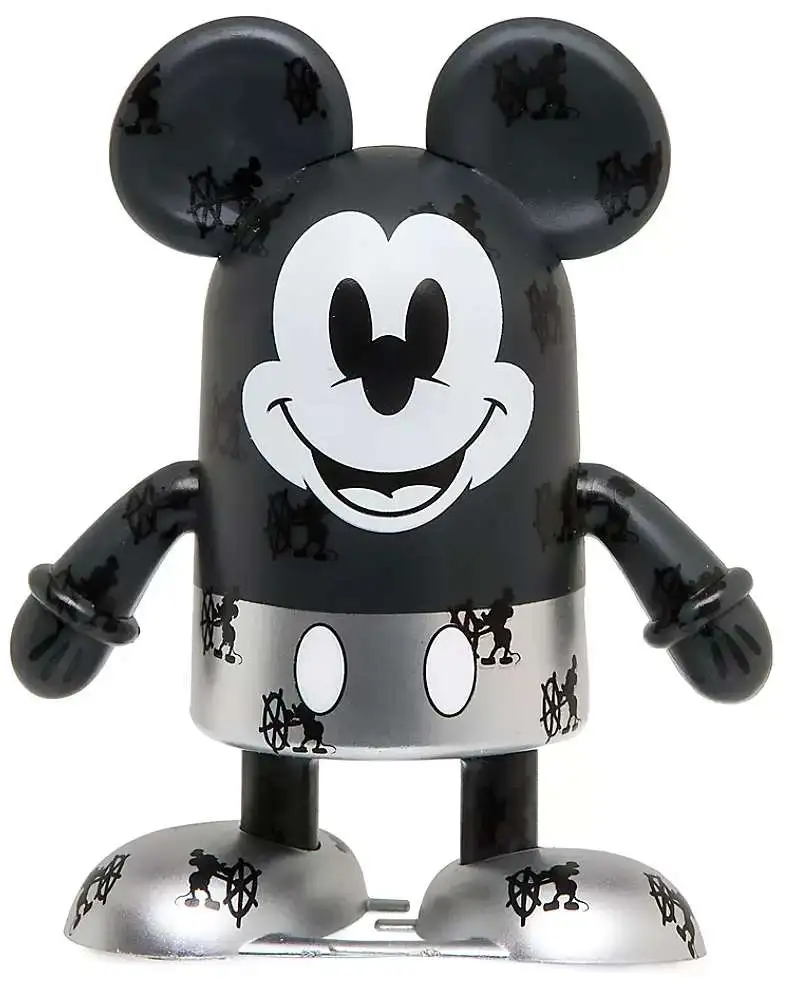 Disney Mickey Mouse Memories Shufflerz Mickey Mouse Exclusive Walking Figure #1/12 [Steamboat Willie Pattern]