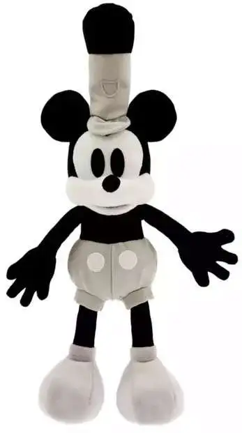 Disney 100 Steamboat Willie Mickey Mouse 10-Inch Plush