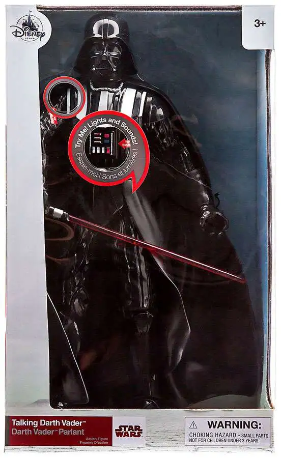 disney store darth vader talking action figure star wars