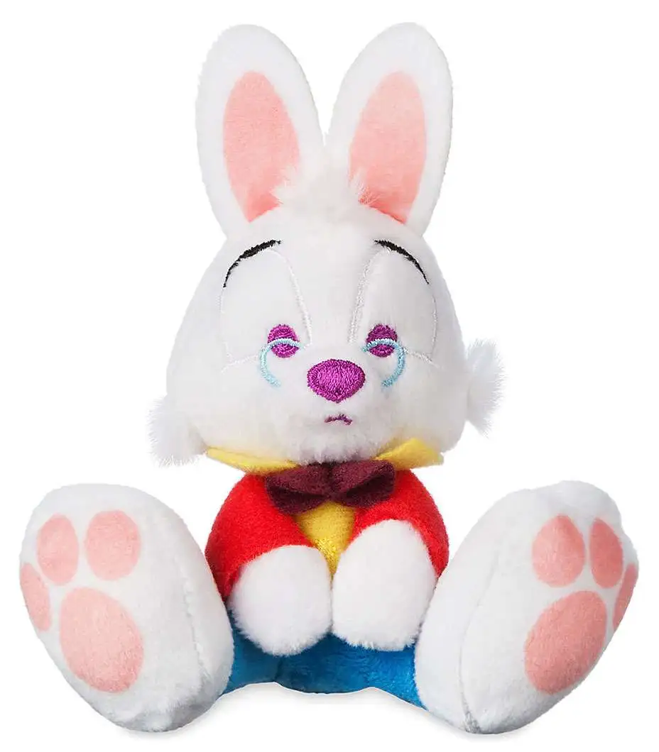 The Disney Store Exclusive Plush White Rabbit Stuffed Animal Alice In  Wonderland
