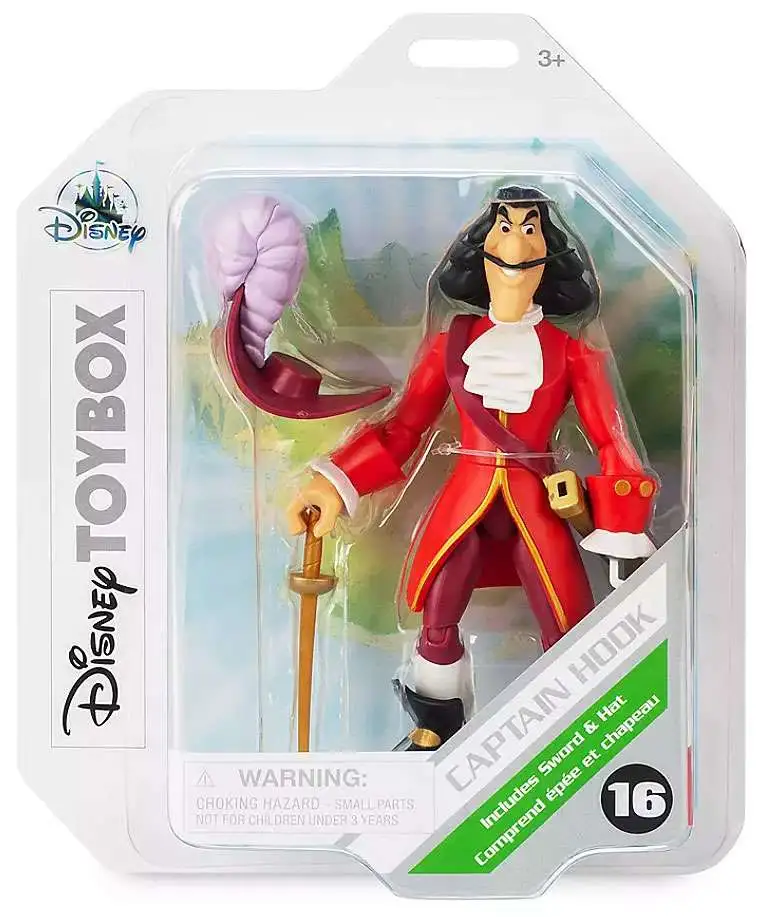 Disney Peter Pan Toybox Captain Hook Exclusive Action Figure - ToyWiz