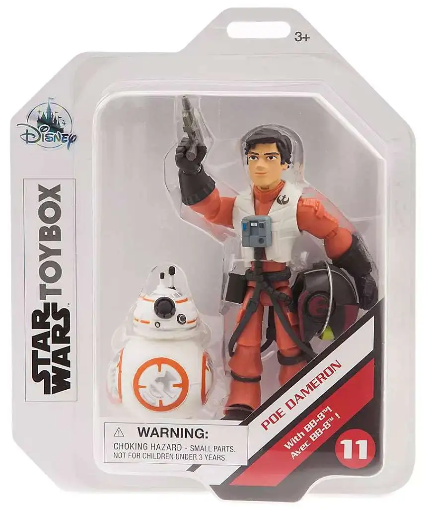 Star Wars Force Link Poe Dameron Resistance Pilot 3.75" Action Figure Disney