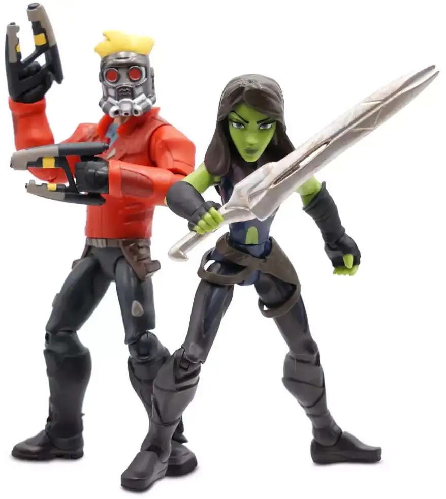 Disney Marvel Guardians of the Galaxy Toybox Star Lord, Gamora, Rocket ...