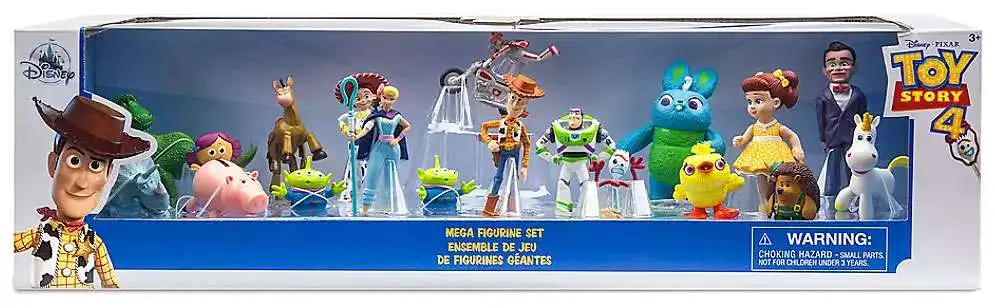 Disney Toy Story 4 Exclusive 19-Piece PVC Mega Figurine Playset