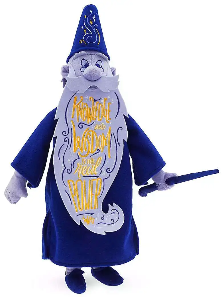 Sword in The Stone Bean Bag Plush With Tags for sale online Club Disney Wizard Merlin 