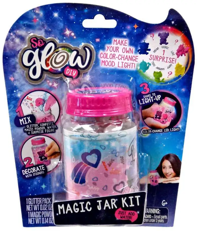 So Glow DIY Mini Magic Jar Love Kit [Pink, Damaged Package]