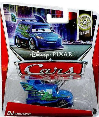 Disney / Pixar Cars Series 3 DJ with Flames Diecast Car
