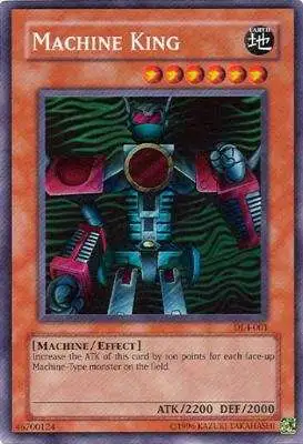 YuGiOh Super Rare Machine King DL4-001