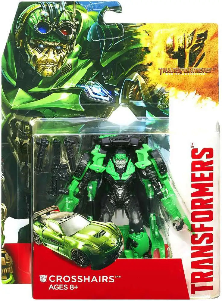 Transformers Age of Extinction Crosshairs Deluxe Action Figure [Damaged Package]
