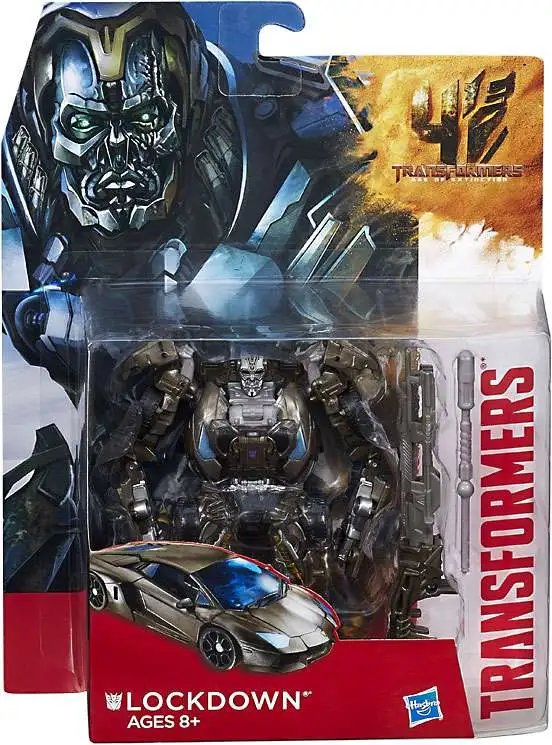 Transformers Age of Extinction Lockdown Deluxe Action Figure [Damaged Package]