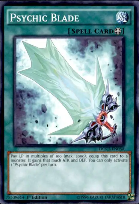 YuGiOh Dimension of Chaos Common Psychic Blade DOCS-EN064