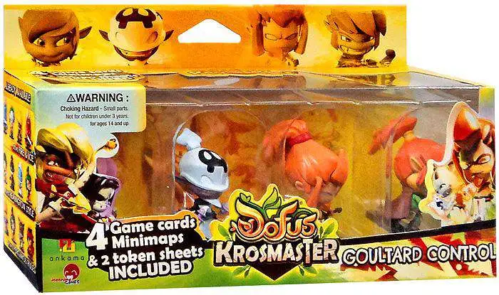 Krosmaster Arena Dofus Goultard Control Figure 4-Pack #5