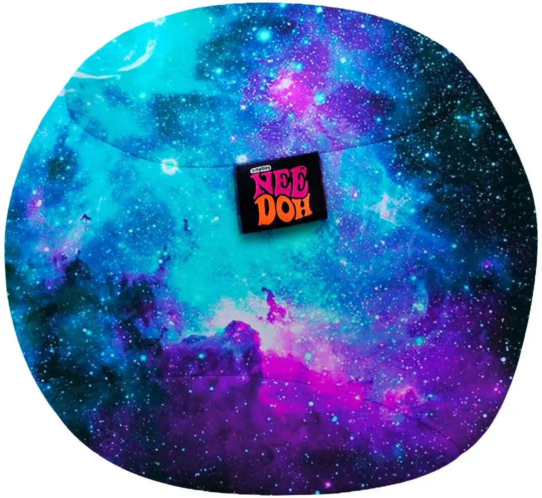 NeeDoh The Groovy Glob Dohzees! Prints Nebula 8-Inch Stress Ball
