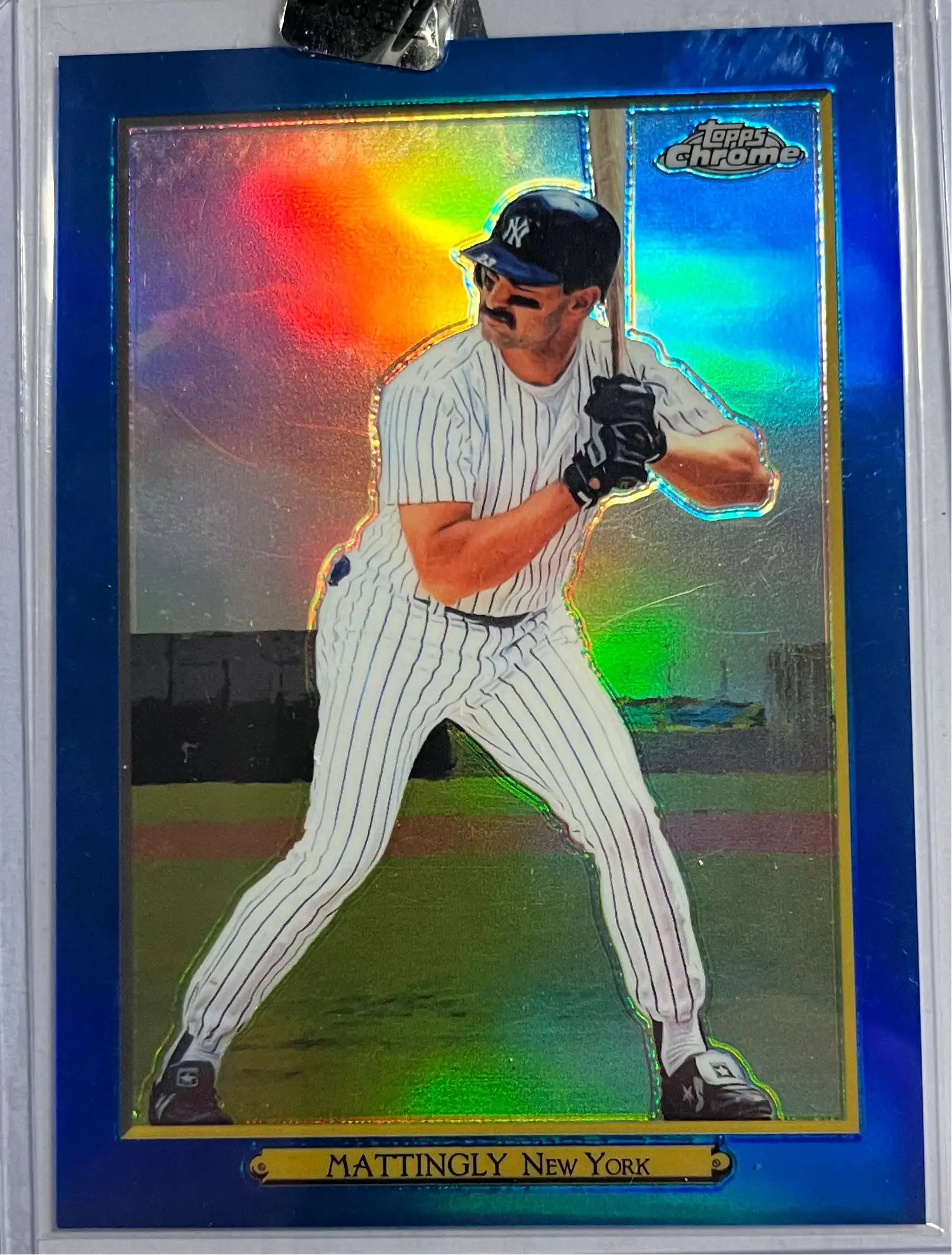 MLB 2020 Topps Chrome Baseball Don Mattingly Blue Trading Card TRC-7 4550 -  ToyWiz
