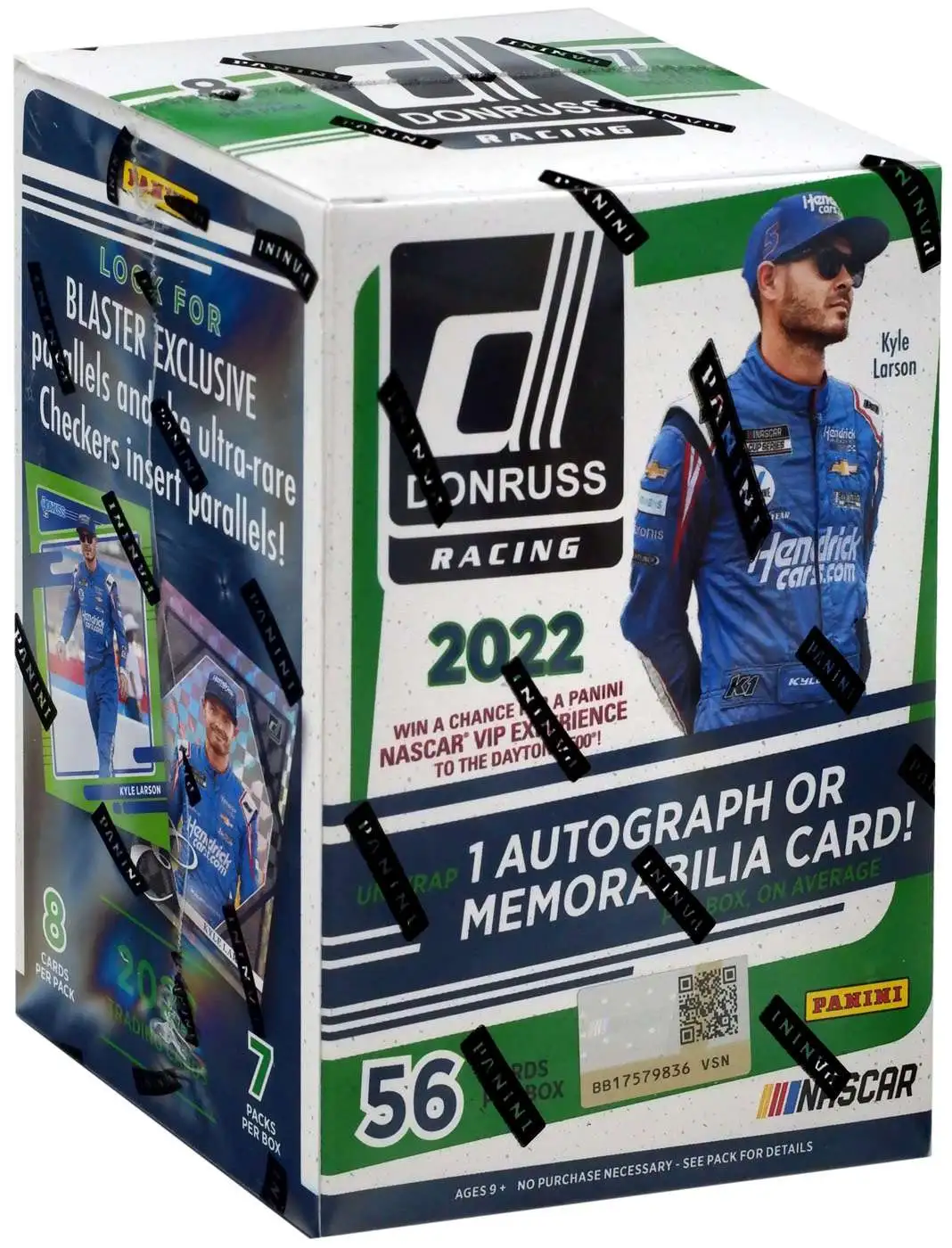 NASCAR Panini 2022 Donruss Racing Trading Card BLASTER Box 7 Packs