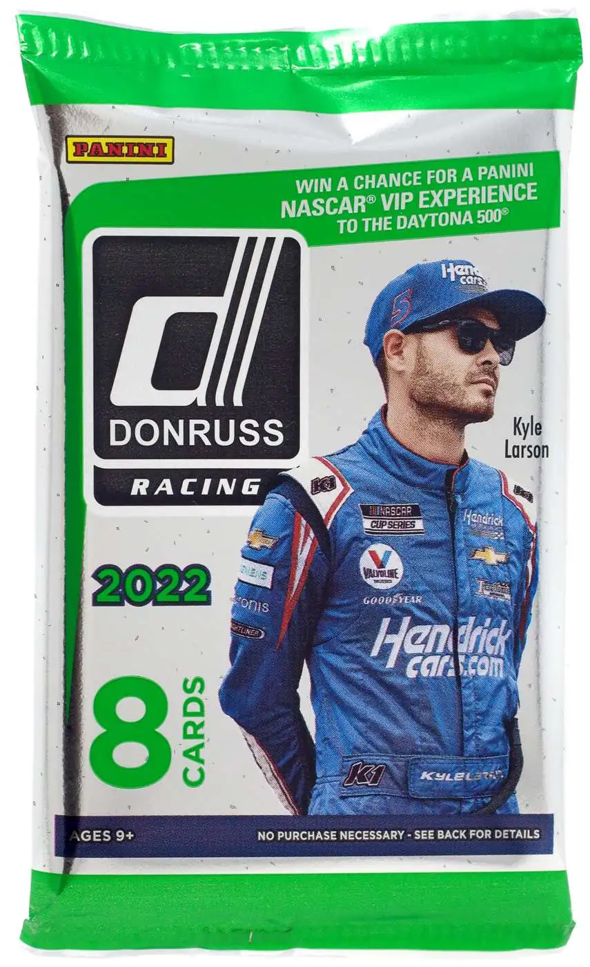 NASCAR Donruss 2022 Racing Trading Card BLASTER Pack [8 Cards]
