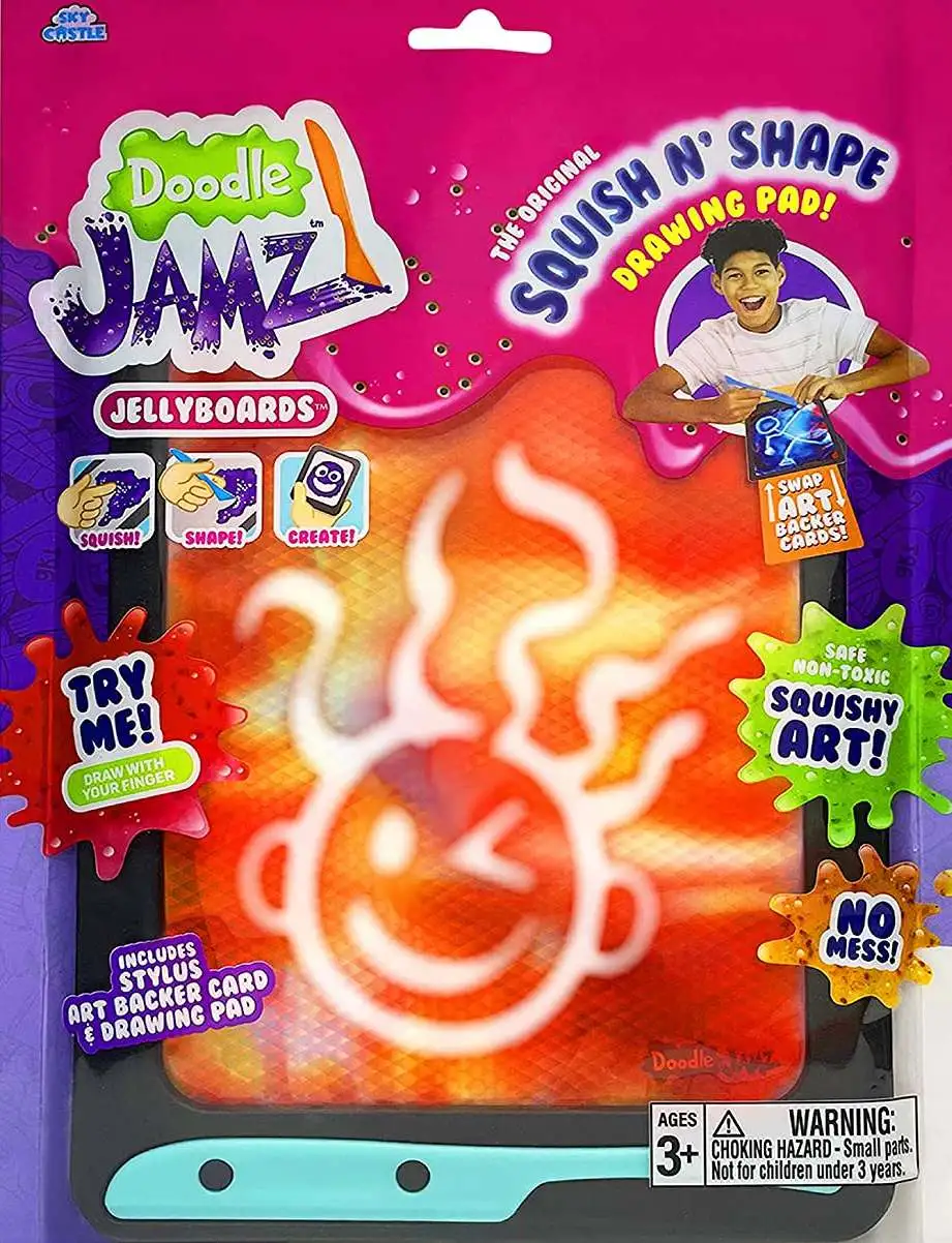 Doodle Jamz Jellyboards Squish N' Shape Drawing Pad [Squishy Fidget Art]