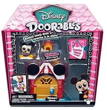 Disney Doorables Mickey's House Mini Display Set [Mickey & Friends]