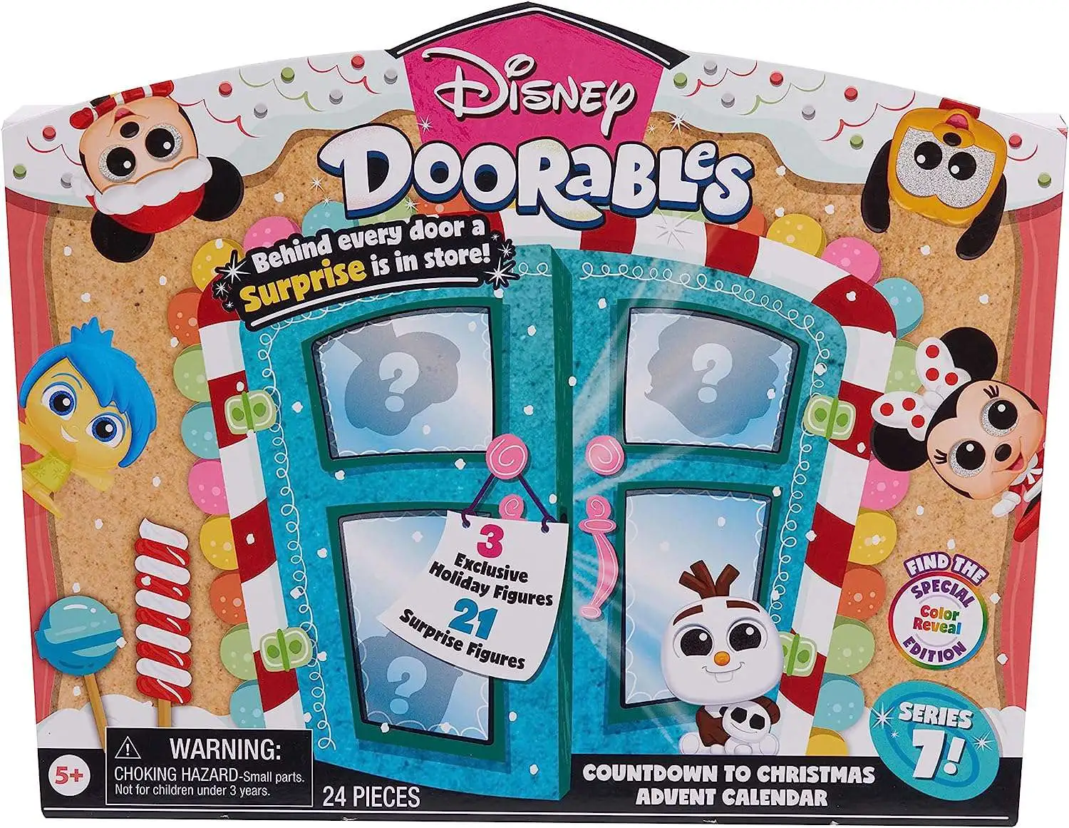 Disney Doorables Series 7 UP Inside Out Beauty And The Beast