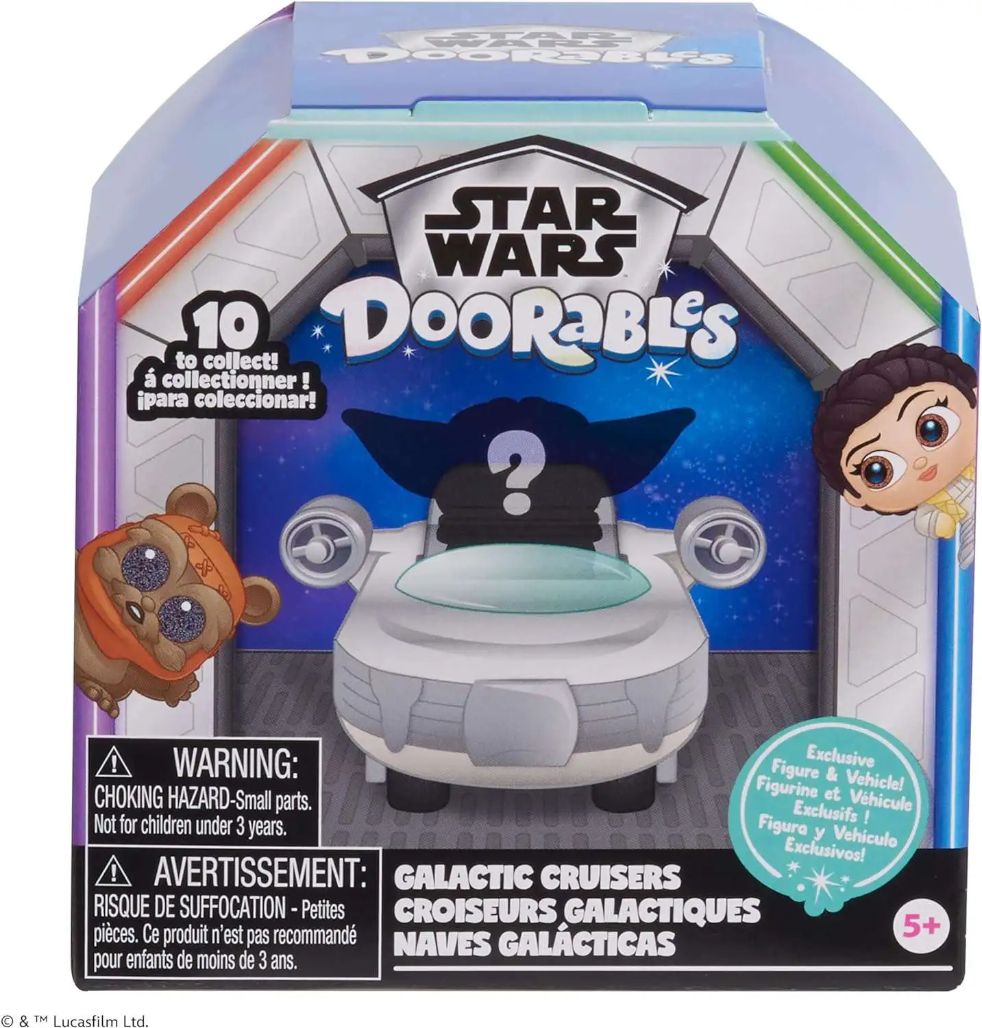 Disney Doorables Star Wars Galactic Cruisers Mystery Pack [1 RANDOM Figure & Cruiser]