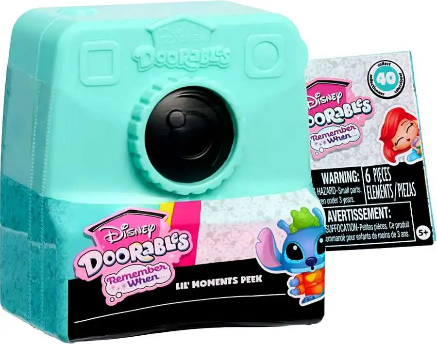 Disney Doorables Remember When Lil' Moments Peek Exclusive Mystery Figure 4-Pack [MULTI Peek, 4 RANDOM Figures!]