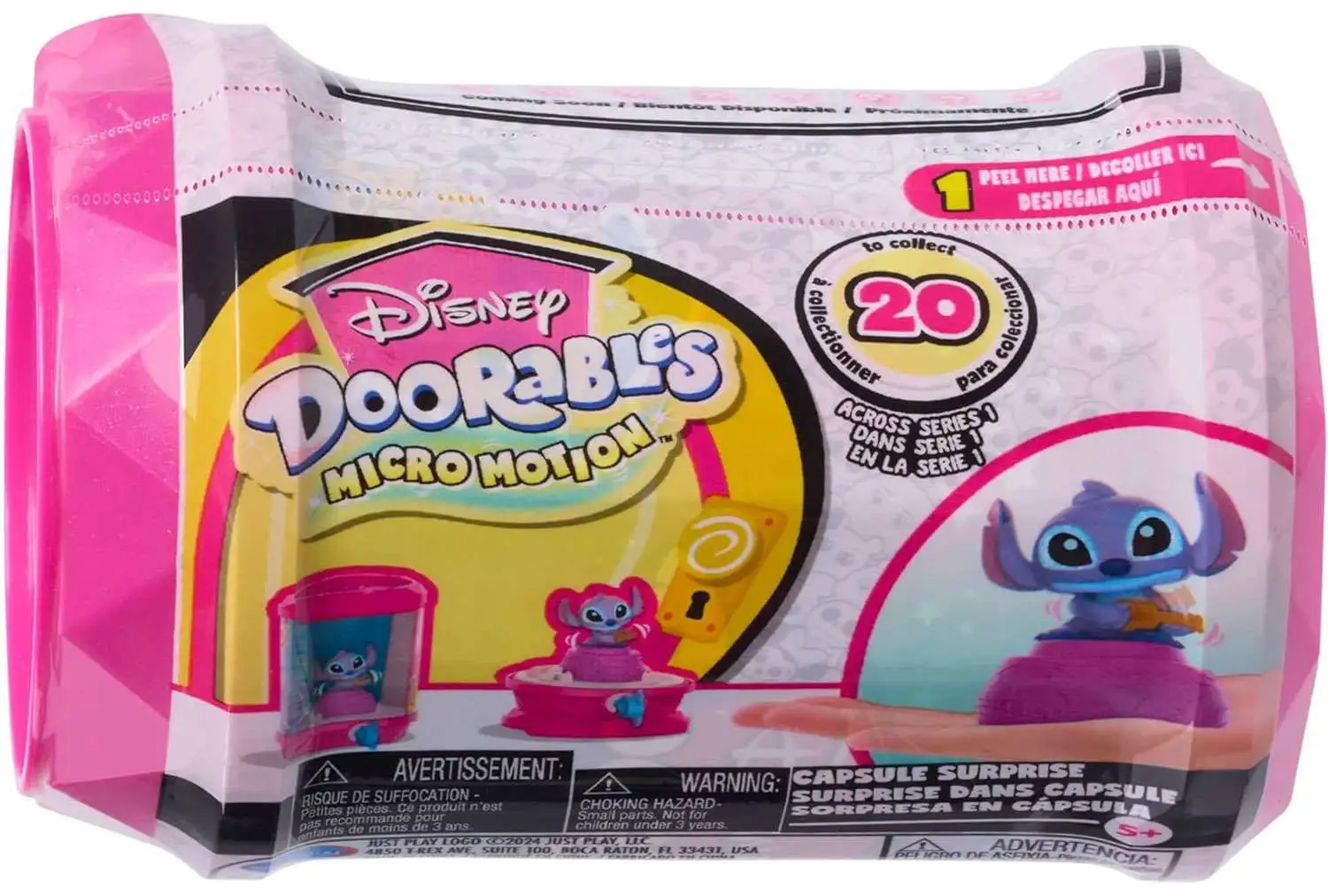 Disney Doorables Series 1 Capsule Surprise Micro Motion 1.5-Inch Mystery Pack [1 RANDOM Micro Figure]