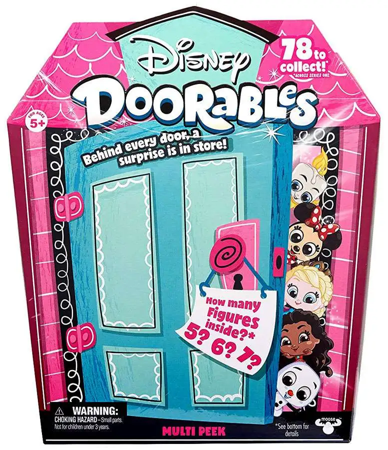Disney Doorables Series 1 MULTI Peek Mystery Pack [5, 6 or 7 Figures]