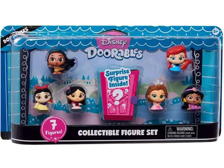 Disney Doorables Disney Princess Collectible Figure 7-Pack Set