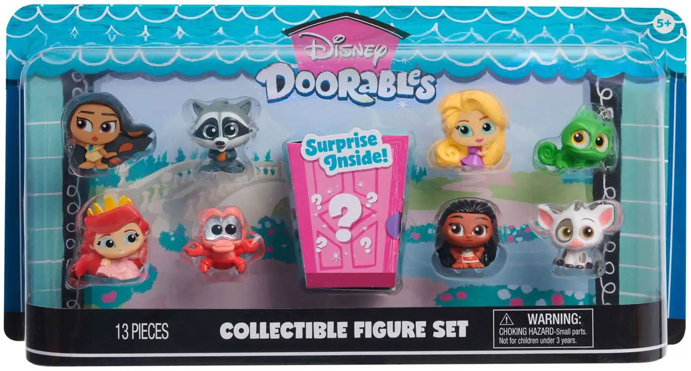 Disney Doorables Pocahontas, Meeko, Rapunzel, Pascal, Pua, Ariel, Moana  Sebastian Collectible Figure 8-Pack Set Moose Toys - ToyWiz