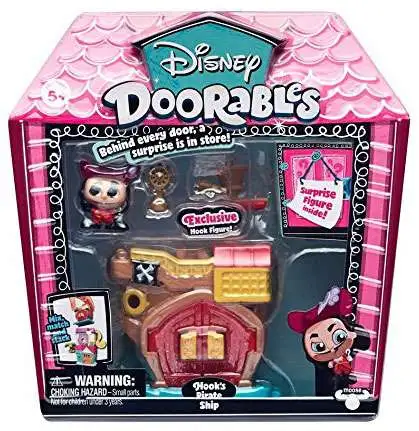 Disney Doorables Hook's Pirate Ship Mini Playset [Peter Pan]