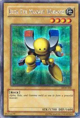 YuGiOh Duelist of the Roses Secret Rare Beta the Magnet Warrior DOR-002