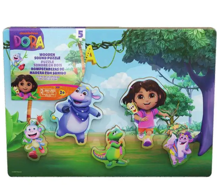 Doraページです。 Dora the Explorer Wooden Sound Puzzle Toy Spin Master - ToyWiz
